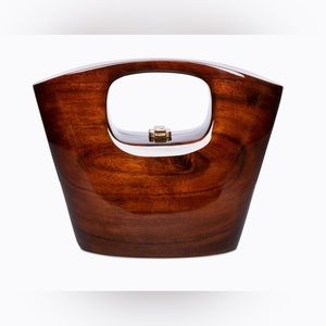 ROSÍO wooden twiggy handbag